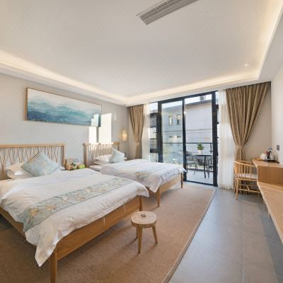 云海楼·阳台双床房