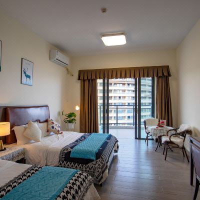 日出海景双床房