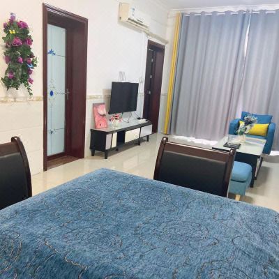 景观阳台麻将套房