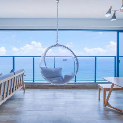 180度亲海一线无遮挡全海景套房2房2卫3床