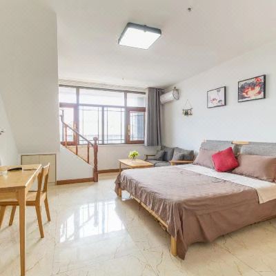 蓬莱阁海边LOFT复式两居三床房