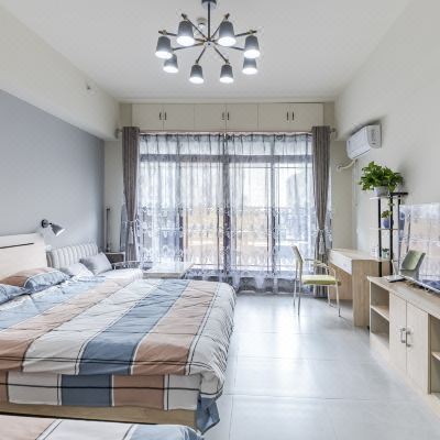 蓬莱阁海边/阳台/三人间