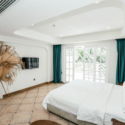 椰林泳池阳台房