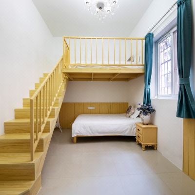 叙白·清新复式双床房