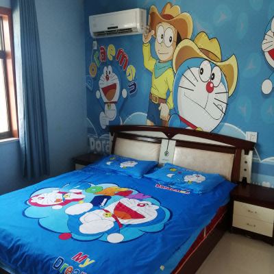哆啦a梦主题大床房