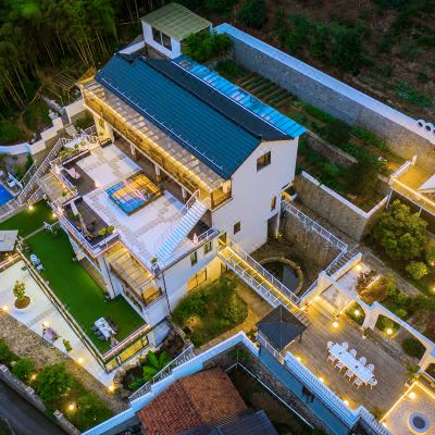 团建聚会·陌岩10房包栋（山泉泳池，麻将棋牌，商务会议，星空露营）