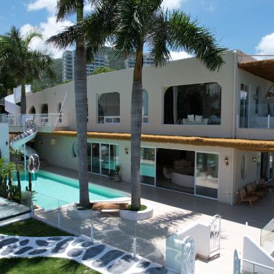 （私家滑梯泳池+会议厅+全套房+KTV+自动麻将+桌球+炭烤+自助厨房）·14房海景别墅