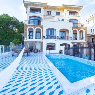 （一线海景+私家泳池+KTV+自动麻将+桌球+炭烤+自助厨房）·7房海景别墅