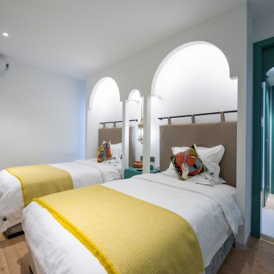 德拉露台双床房