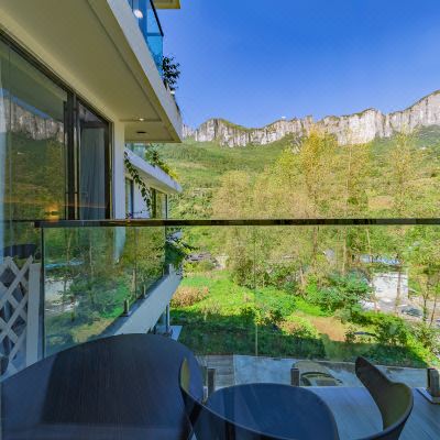 观景阳台双床房