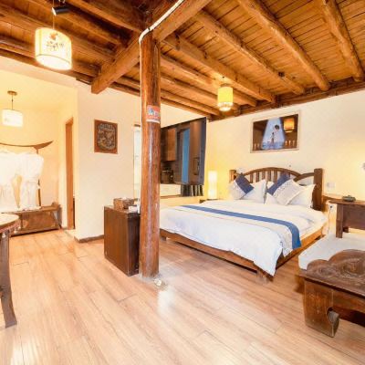 上居冬雪院景大床房