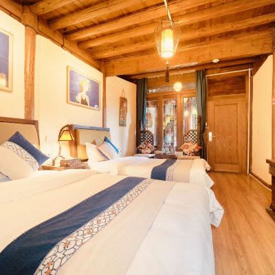 上居夏花院景标间