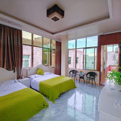 舒适一室二床房