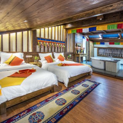 尊上奢华亲子房-地暖