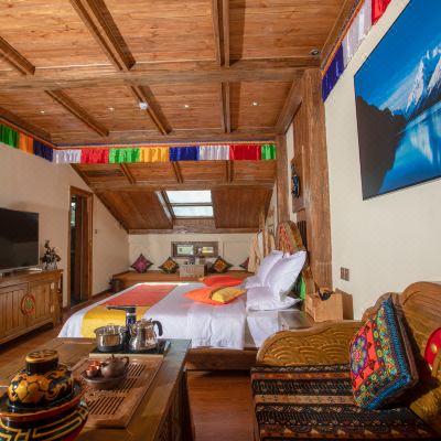 星空榻榻米大床房-地暖