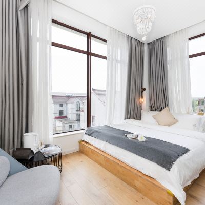 木木里-雾灰简约景观大床房