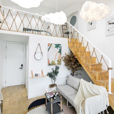 丽芸-依芸LOFT复式景观榻榻米双床房