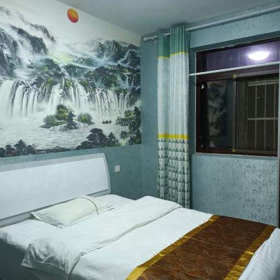 普通大床房(公共卫浴)+洗衣机