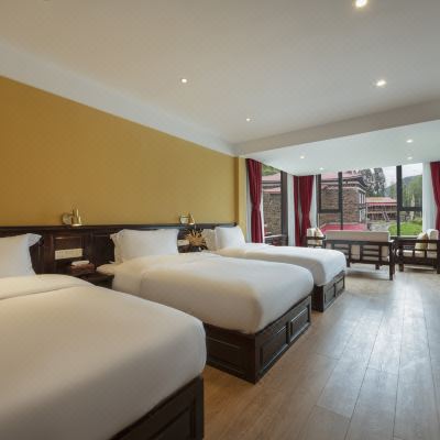 雅稞云享豪华三人间