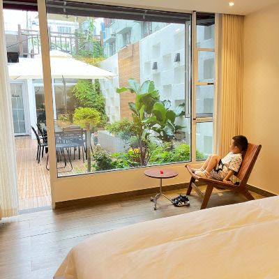 锦里·静谧拾光庭院套房-两居室