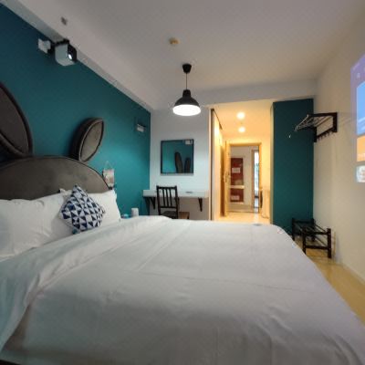 兔子大床房(洗衣机+乳胶床垫+投影仪)