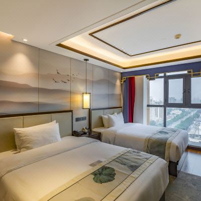 清韵观景双床房（芝华士沙发+榻榻米茶台）