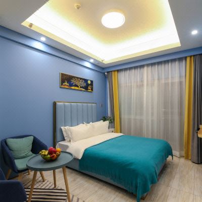 时尚两居双床房（洗衣机+冰箱）