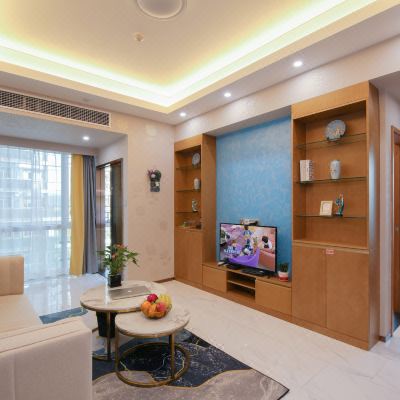 优享双床家庭套房（洗衣机+冰箱+阳台）