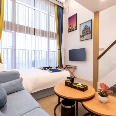 山景loft豪华双床房