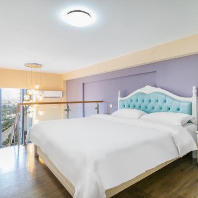 高级复式大床房（冰箱+洗衣机+阳台）