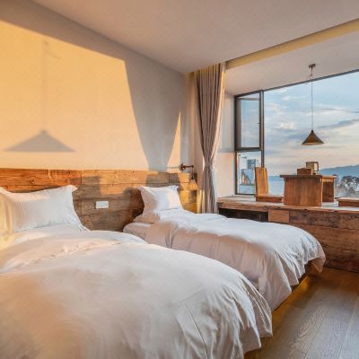 寻山·湖景双床房