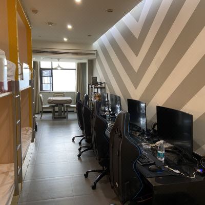 网红轻奢麻将四人房[i7-3070-32G内存+游戏特权]-独立新风系统,冰箱