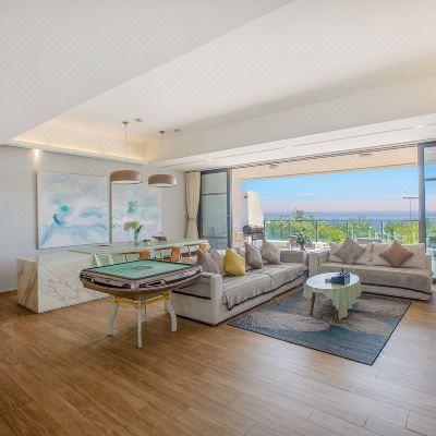 豪华海景洋房三房两厅（烧烤+麻将）