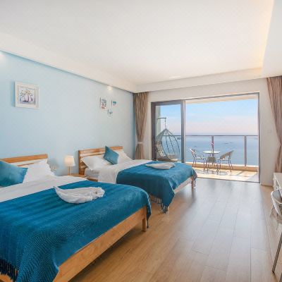 豪华海景双床房