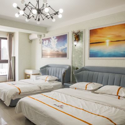 亲子伴游家庭房（定制乳胶床垫）