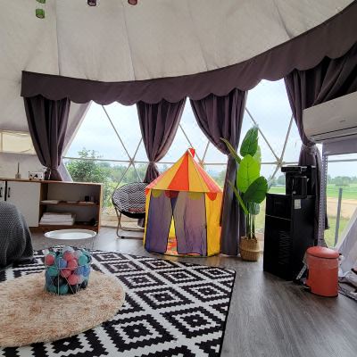 观景野营球形帐篷