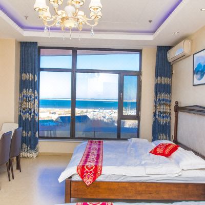 特价海景家庭双床房-直面大海·浴缸