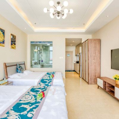 近海商务双床房-白鲸公馆