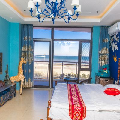 轻奢180度看正海亲子双床房--浴缸