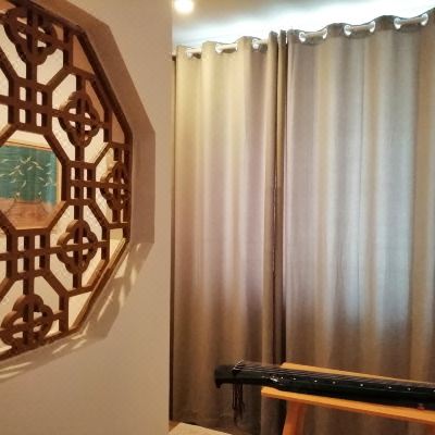 古琴禅意家庭房