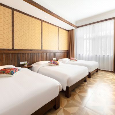 清风素雅三人房