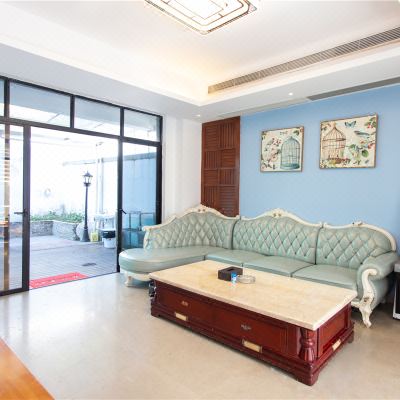 温泉KTV泳池4房8床轰趴别墅