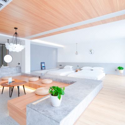 山景·超大客厅榻榻米地暖亲子房·甘棠