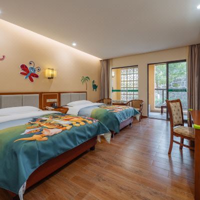 卡通亲子温泉双人房