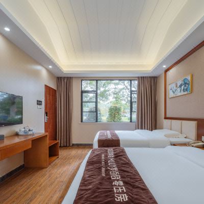 零压别墅温泉两房套房