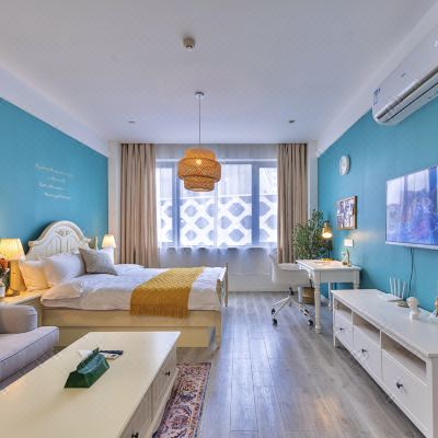 风格投影大床房