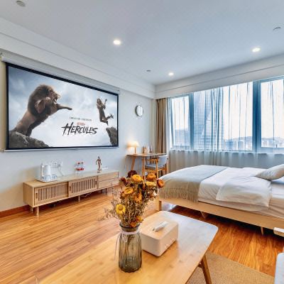 京都投影大床房