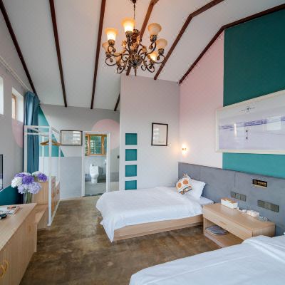 山景莫兰迪双床房