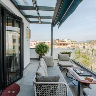 潮式豪华景观大床房