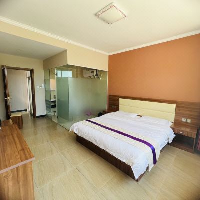 情侣双人大床房（爱马仕橙色系）